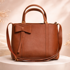 Elegant Bow Tie Design Ladies Bag