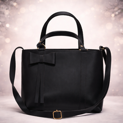 Elegant Bow Tie Design Ladies Bag