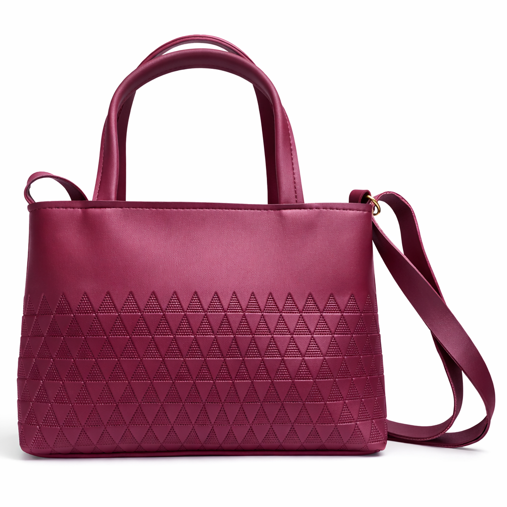 Mini Triangles Design Ladies Bag