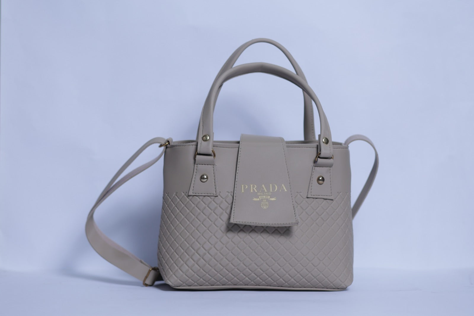 Small Blocks Prada Logo Ladies Bag
