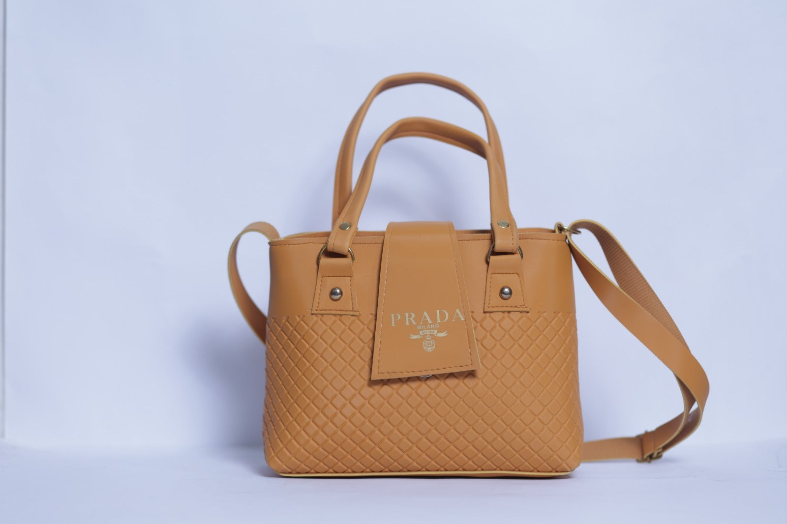 Small Blocks Prada Logo Ladies Bag