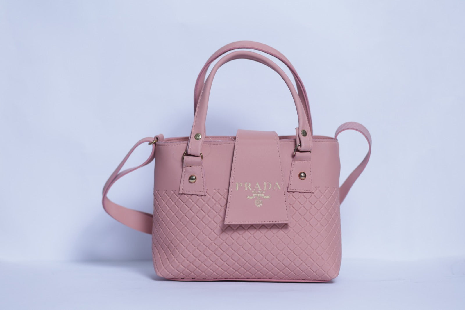 Small Blocks Prada Logo Ladies Bag